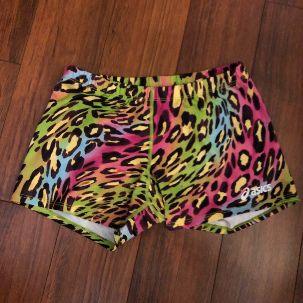 Fitness Shorts Music Festival Animal Print